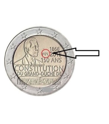 Coincard Lussemburgo 2018  59,95 €