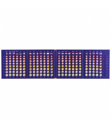 PRESSO ALBUM EUROMUNTENVERZAMELING, VOOR 26 COMPLETE EURO SETS € 26,95