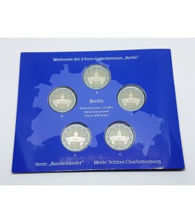 5 x 2 euro Germany 2018 Berlin BE  34,95 €