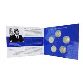 5 x 2 euro Allemagne 2017 BE