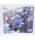 Conjunto de caixas da Feira Mundial do Dinheiro BU Espanha 2018 € 54,95