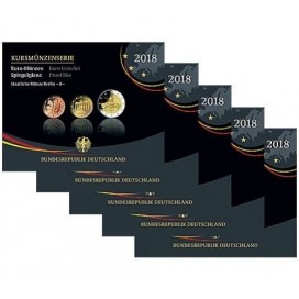 Euro proof sets of Germany 2017