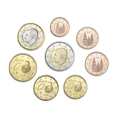 Spain 2018 Felipe VI series  10,95 €