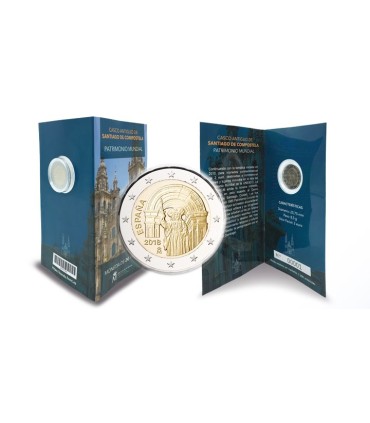 2 Euro España 2018 Santiago de Compostela €26.95