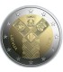 Moeda de 2 euros Letónia 2018 - 100 anos dos Estados Bálticos 17,95