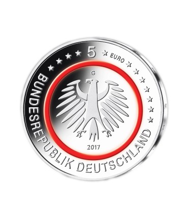 5 Euro Duitsland 2017 €19,90