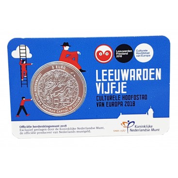 5 euro Pays Bas 2016