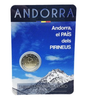 2 Euro Andorra 2017 Países Pirenaicos €28.90