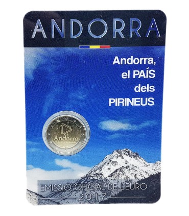 2 Euro Andorra 2017 Países Pirenaicos €28.90