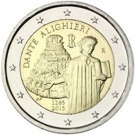 2 Euro Italie 2015 -DANTE ALIGHIERI