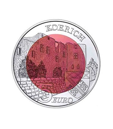 5 Euro Nobium Lussemburgo 2018 Chateau de Koerich  115,00 €
