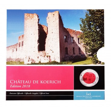 5 Euro Nobium Luxembourg 2018 Chateau de Koerich