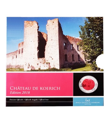 5 Euro Nobium Luxemburg 2018 Chateau de Koerich  115,00 €