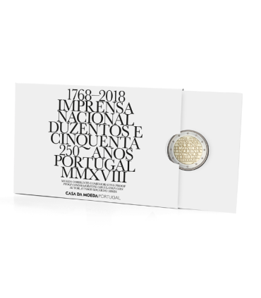 2 Euro Portugal 2018 Capa dura Impressão nacional €29,95