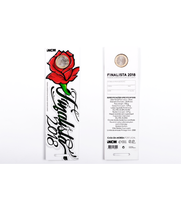 Muntkaart 1 Euro Portugal 2018 €11,90