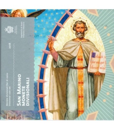 BU Saint Marin 2018 8 stuks € 54,95