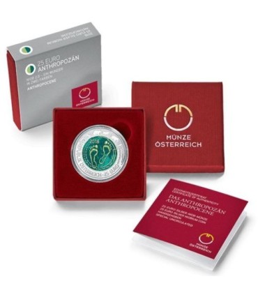 25 euros Áustria Nobium 2018 €89.95