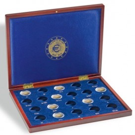COFFRET 2 Euro 2012-10 ANS avec capsules -                           COFFRET COMPLET DE LUXE AVEC CAPSULES   Coffret numisma