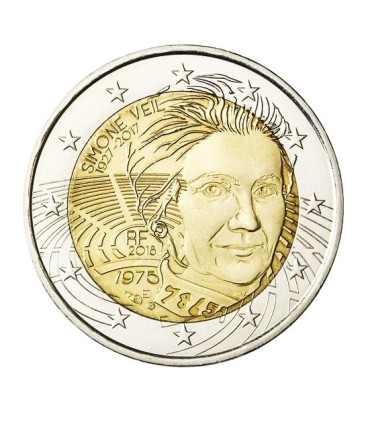 2 Euro Francia 2018 Simone Veil €4.69