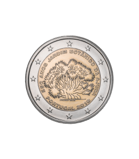 2 Euro Portugal 2018 250 años del Jardín Botánico de Ajuda €4.88