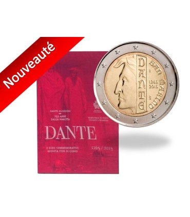 2 euros San Marino 2015-Dante Alighieri €39.95