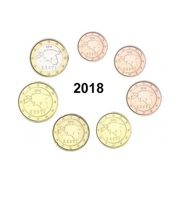 série Estonie 2018  14,95 €