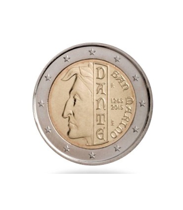 2 Euro San Marino 2015-Dante Alighieri  39,95 €