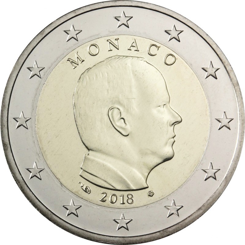 Pièce Monaco 2 Euros Piece De 2 Euros Rare Succesuser