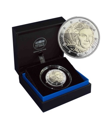 2 Euro França 2018 Simone Veil BE 22,90