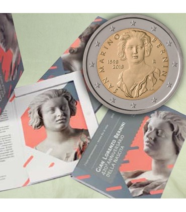 2 Euro San Marino 2018 Bernini  94,49 €