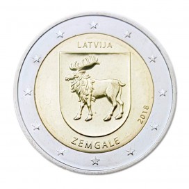 2 Euro Lettonie 2017 Zemgale