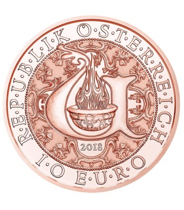 10 Euro Oostenrijk 2018 URIEL - DE LICHTENDE ANGEL €14,90