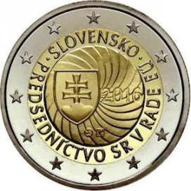 2 Euro Slovaquie 2016 Presidence UE