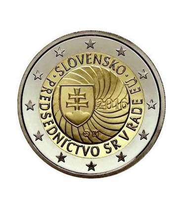 2 euros Eslovaquia 2016 Presidencia UE 4,49 euros