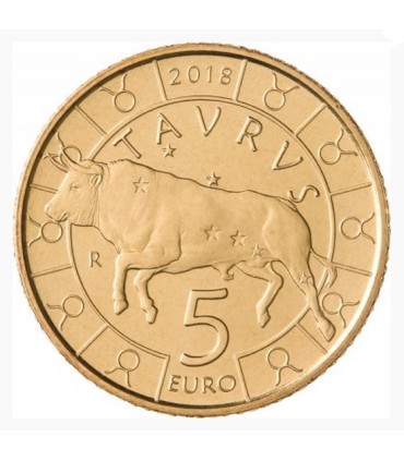 touro 5 euros São Marino 2018 €10,49