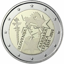 2 euro commemorative Slovenia 2014