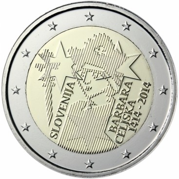 2 euro commemorative Slovénie 2014