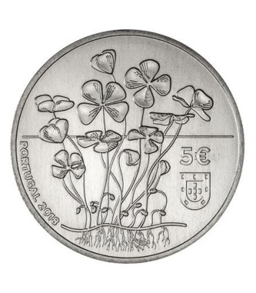 5 Euro Portogallo 2018 Trifoglio a quattro foglie  7,95 €