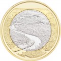 5 Euro Finlande 2018 - Rivière Oulankajoki