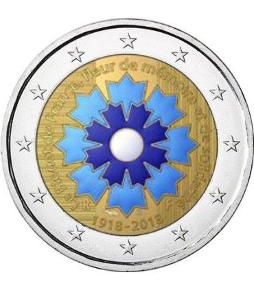 2 Euro Frankrijk 2018 Bleuet BE €35,99