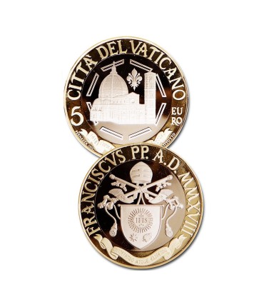 5 euro Vaticano 2018 BE - Cúpula de Santa Maria del Fiore €79.00