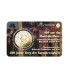 Cartão de Moeda 2,50 Euro Francaise Belgique 2018 n°2 € 12,95