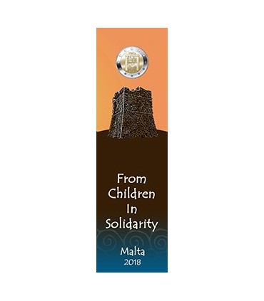 Coincard 2 Euro Malta 2018 Património Cultural 13,45