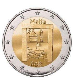2 Euro Malta 2018 Cultureel erfgoed €5,25