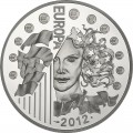 10 Euro Europa 2012 - Description :   Débutée en 1998, la série « Europa » met cette année l’amitié franco-allemande à l’honneur