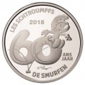 5 Euro Belgique 2018 60 ans des Schtroumfps