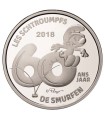 5 Euro Bélgica 2018 60 ans des Schtroumfps