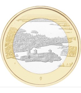 5 Euro Finlandia 2018 - Olavinlinna e il lago Pihlajavesi  8,50 €