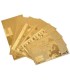 Lot de Billets Euro Plaqué Or 24 Carats  33,95 €