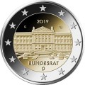 5 x 2 euro Allemagne 2019 70 ans du Bundesrat